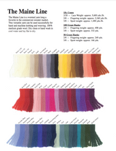 Load image into Gallery viewer, Maine Line - 2/8 Fingering - 54 Available Colors