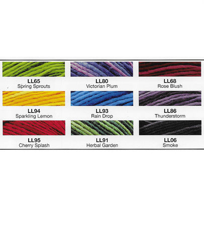 Brown Sheep Company Lanaloft Cones (9 Variegated Colors)- 1lb Cone