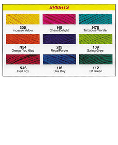 Brown Sheep Company Nature Spun Cones (14 Bright Colors)- 1lb Cone